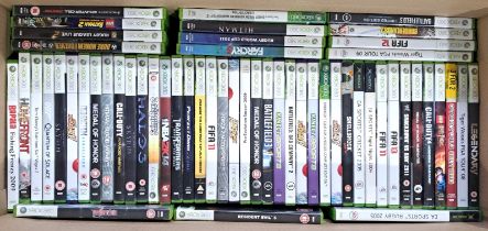 Vintage Gaming - Xbox 360, a QTY of boxed games
