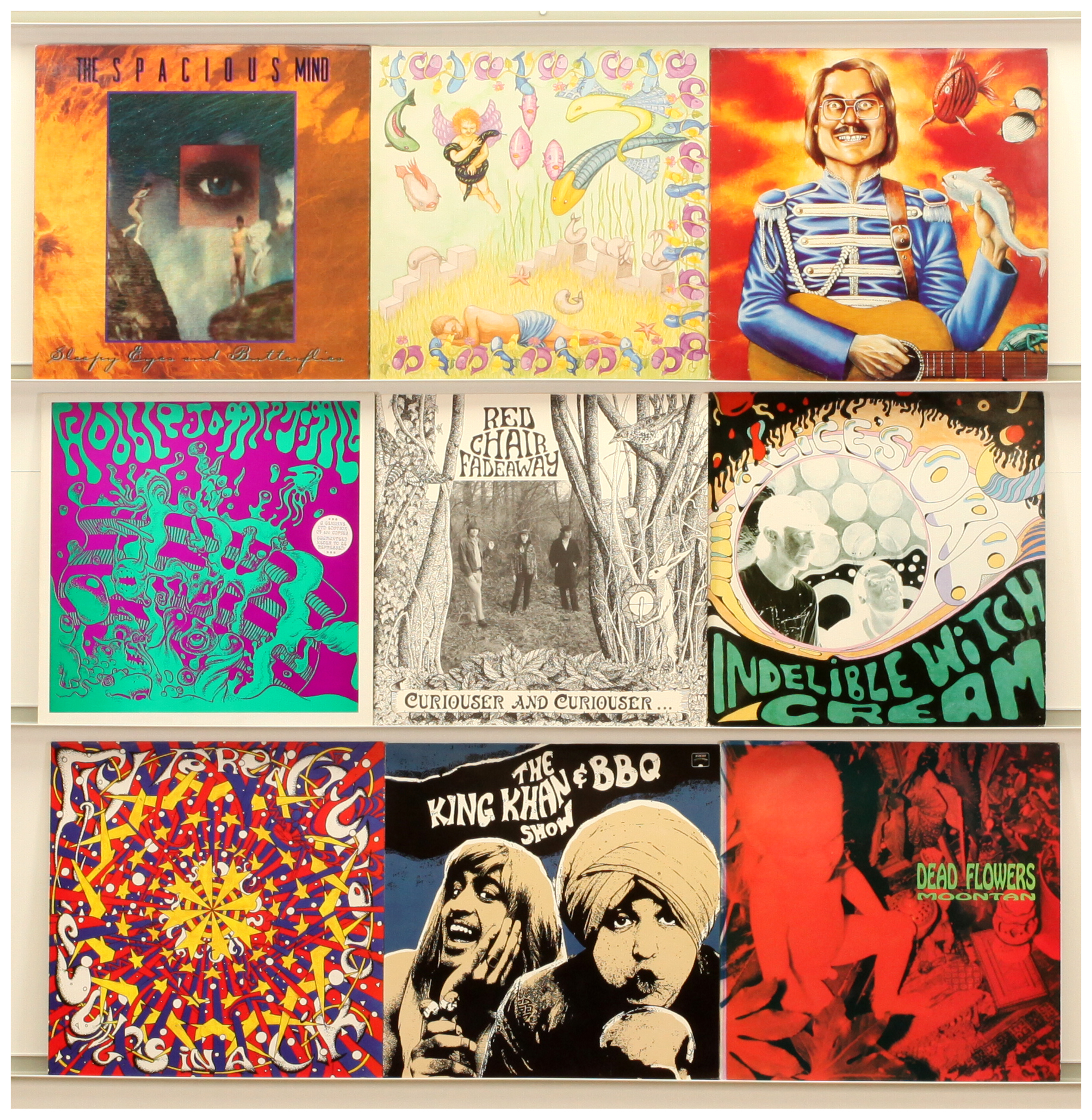 Psychedelic/Experimental/Garage Rock LPs