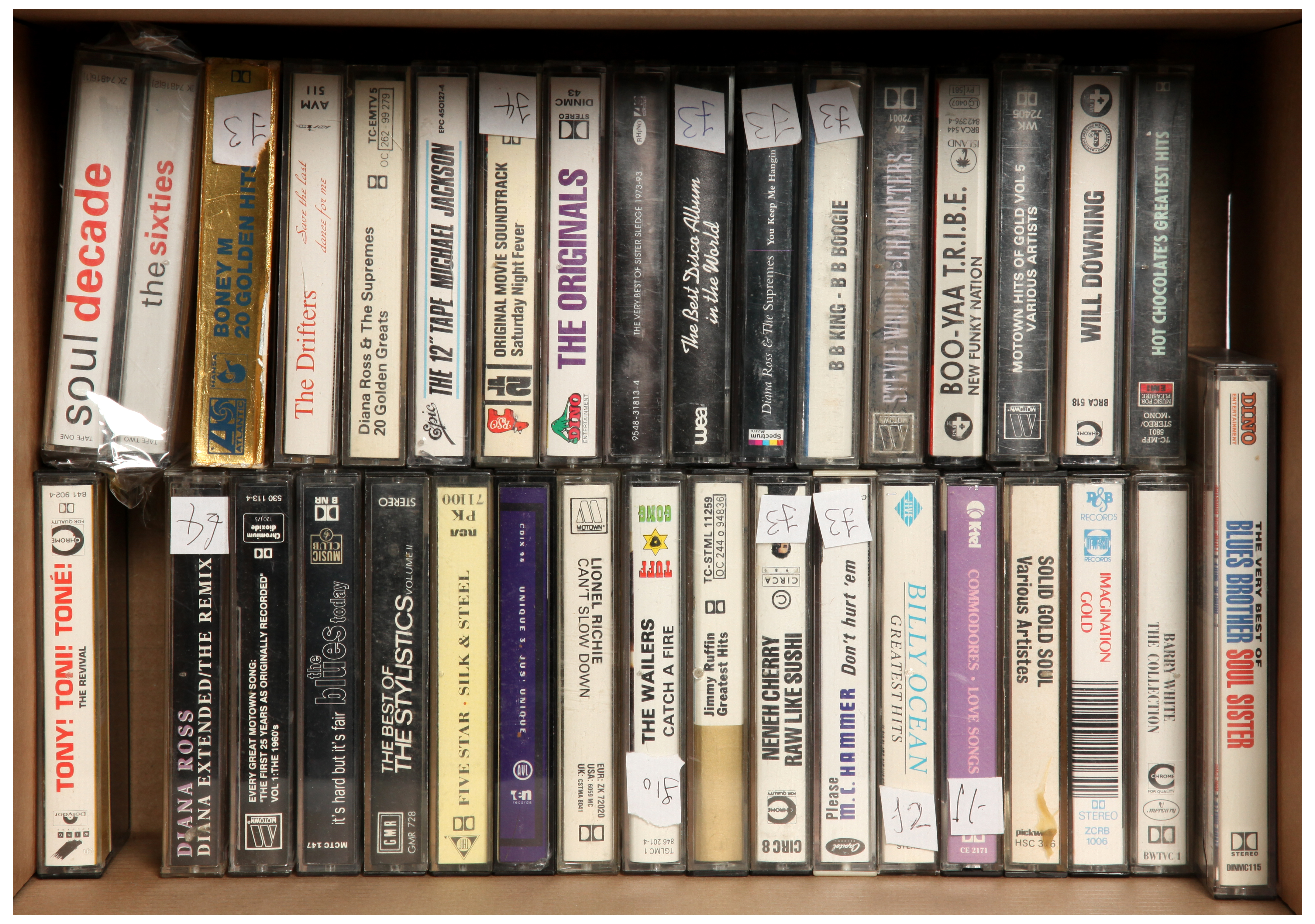 Funk/Soul/Hip-Hop/Reggae Cassettes