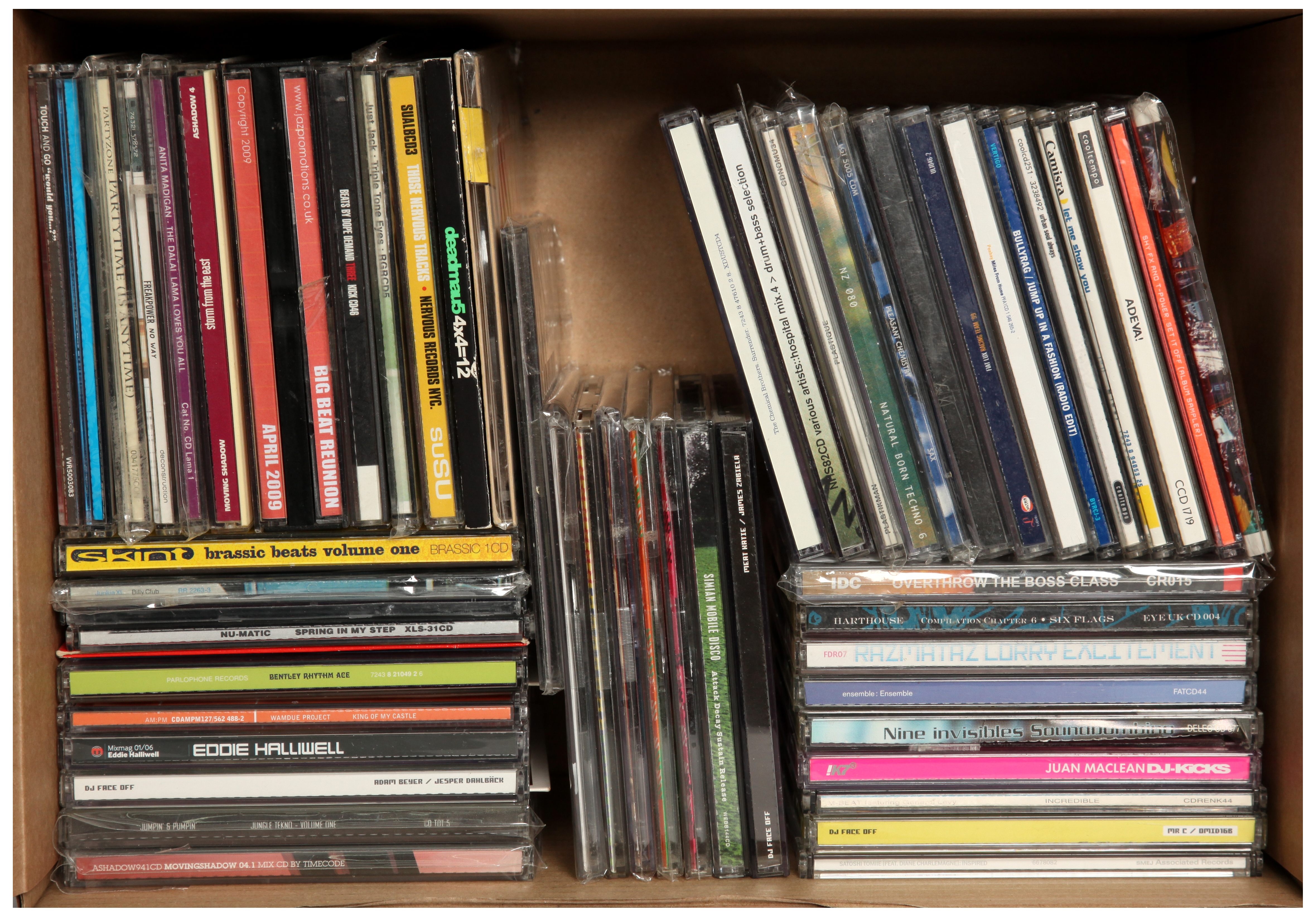 Dance, Breakbeat and Techno CD Albums and CD singles
