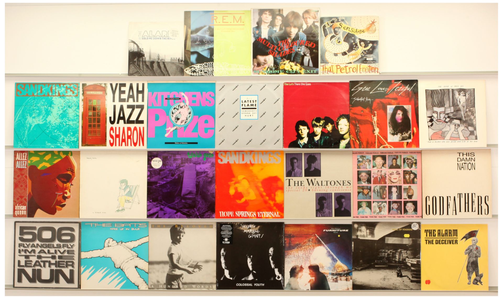 1980's Indie Rock Vinyl Albums & 12" singles