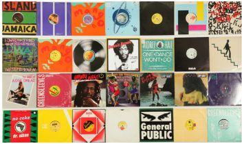 Reggae LPs and 12" Singles