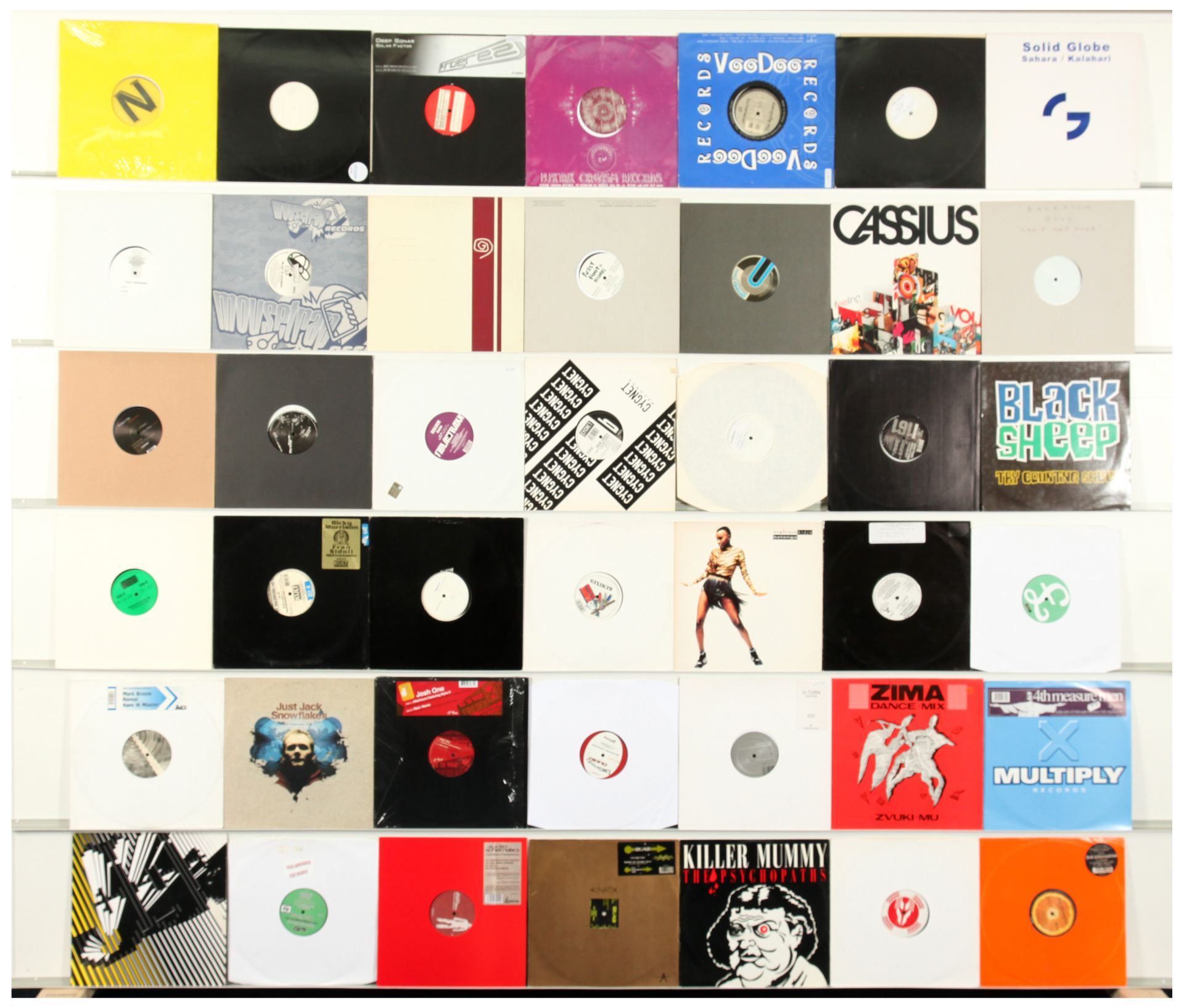 Dance, Techno  And Electronic 12" Singles