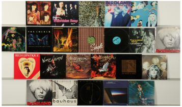 Post Punk Goth and Alternative Rock LPs and 12" Singles