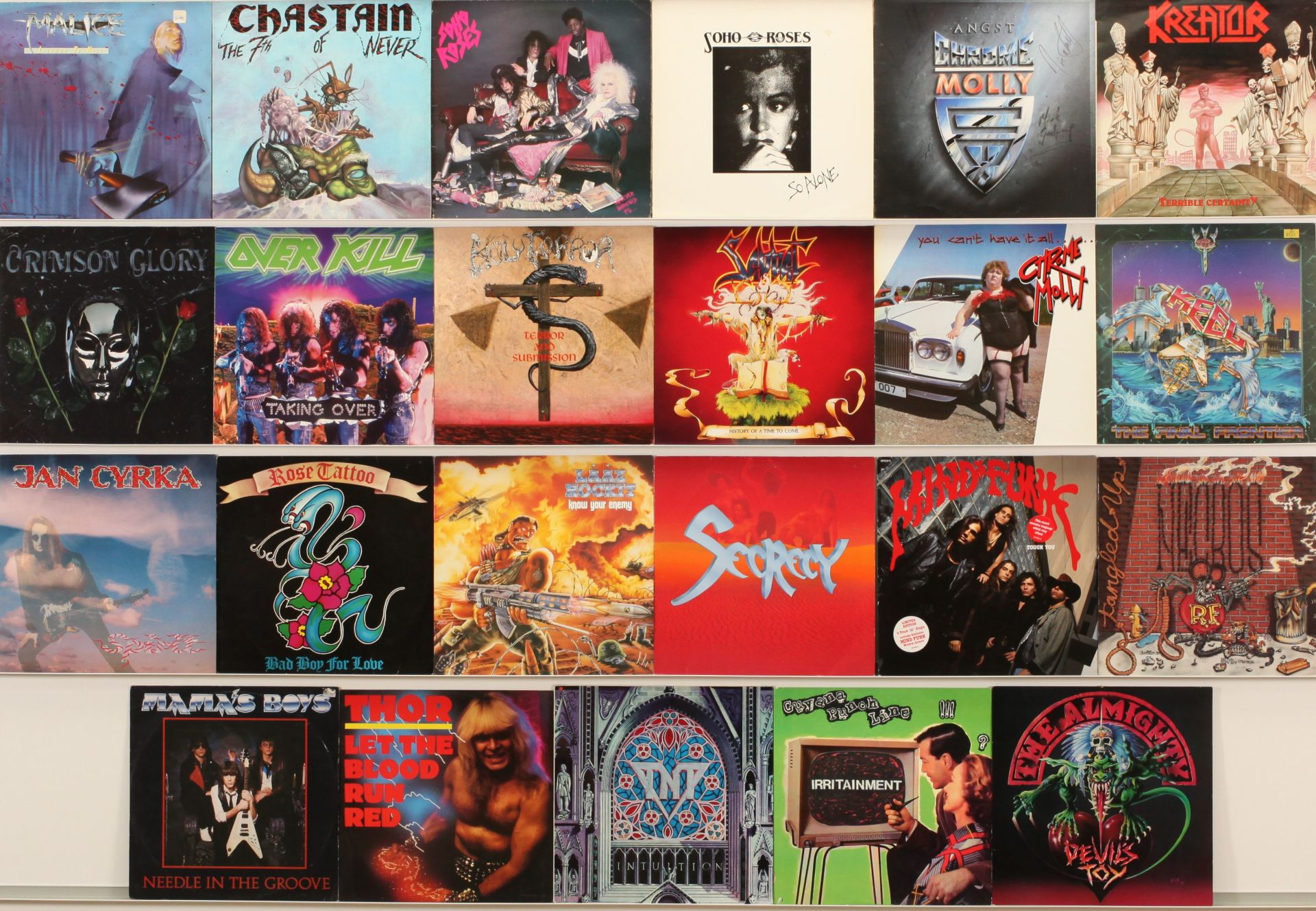 Heavy Metal/Rock LPs & EPs