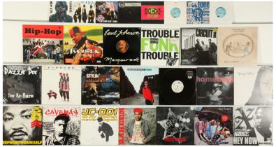 Rap and Hip Hop LPs, 12" and 7" Singles