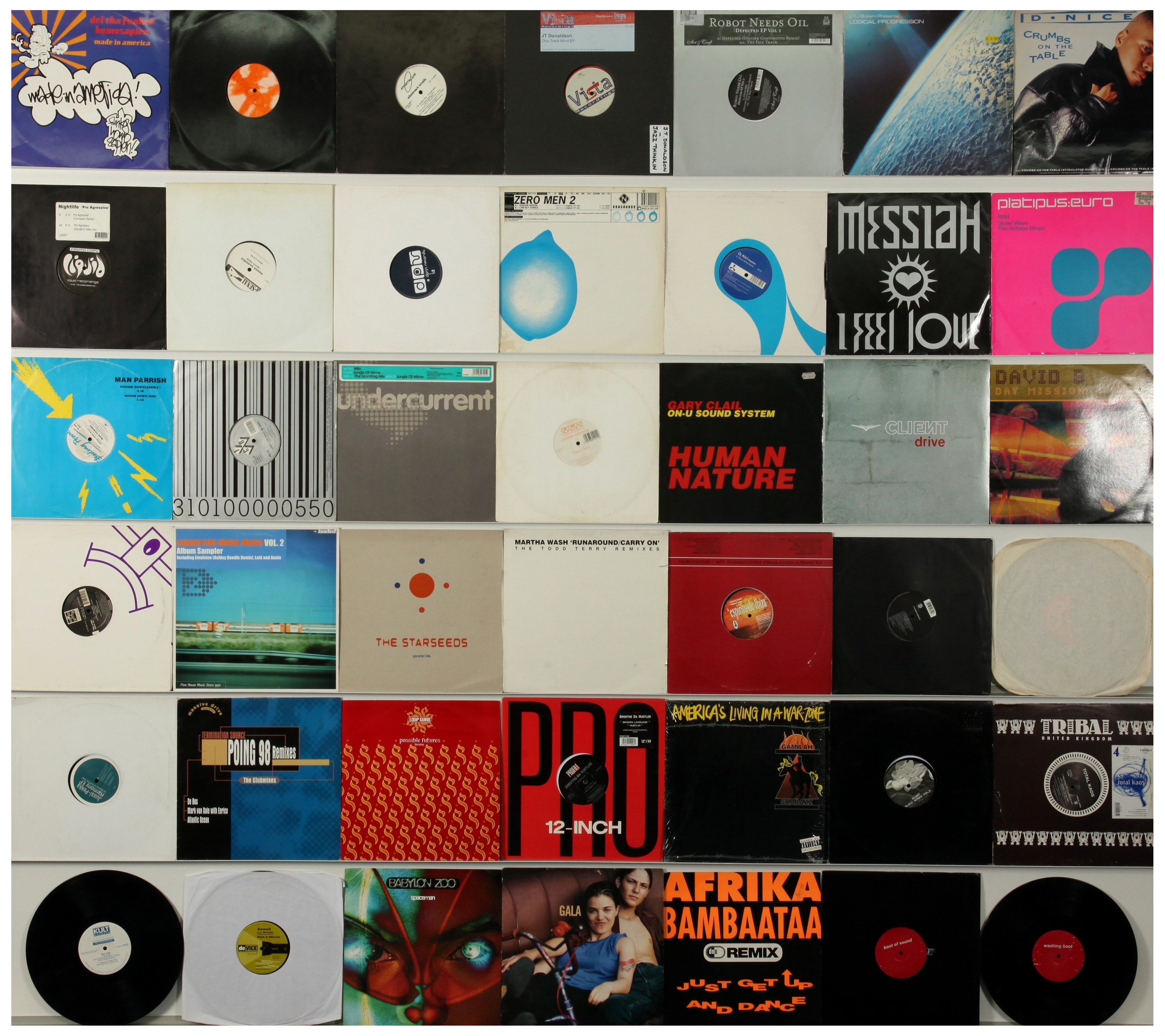 Dance And Electronica 12" Singles