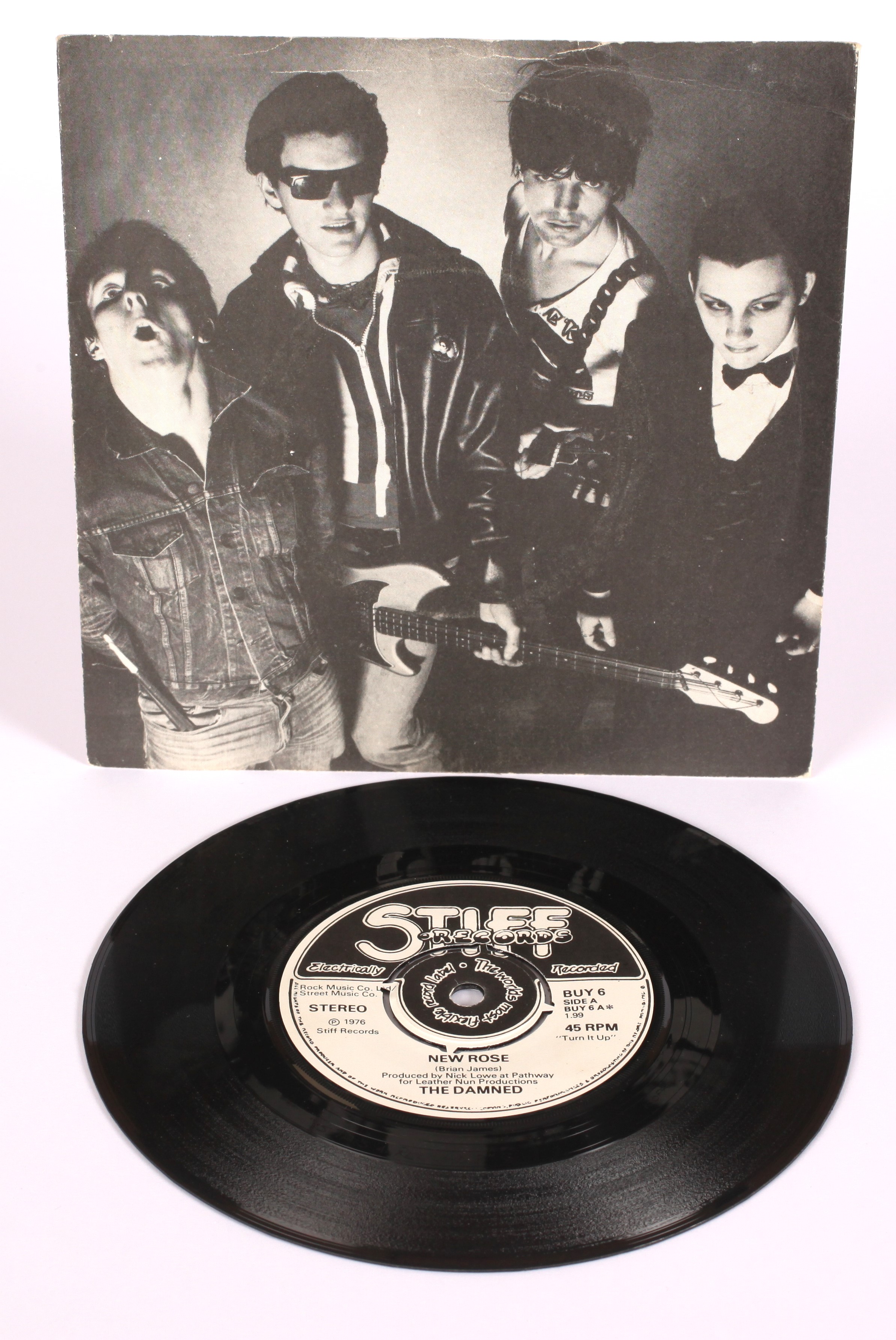 The Damned - New Rose 7" Single