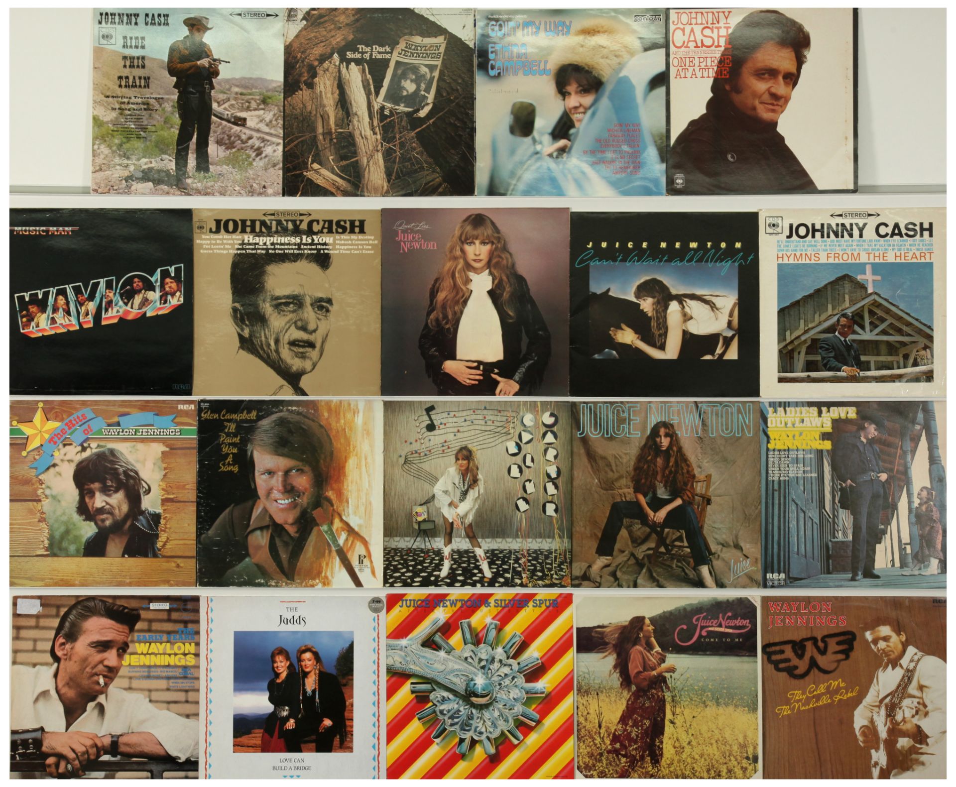 Folk And Country LPs 