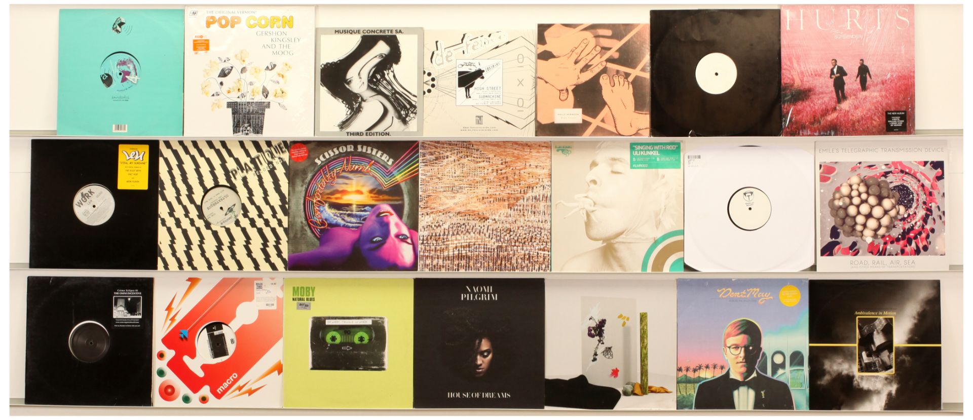 Contemporary Electronic and Electro Pop Vinyl Albums And 12" Singles