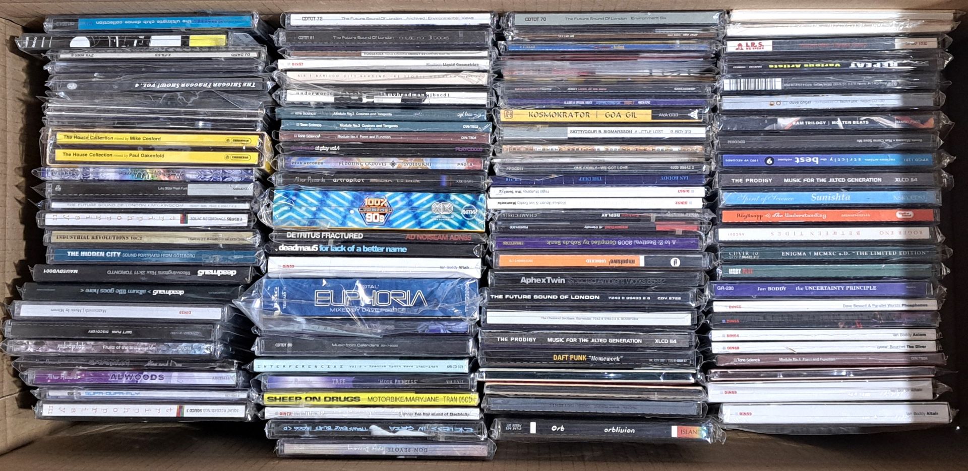 Dance, Electronic and similar, a group of CDs