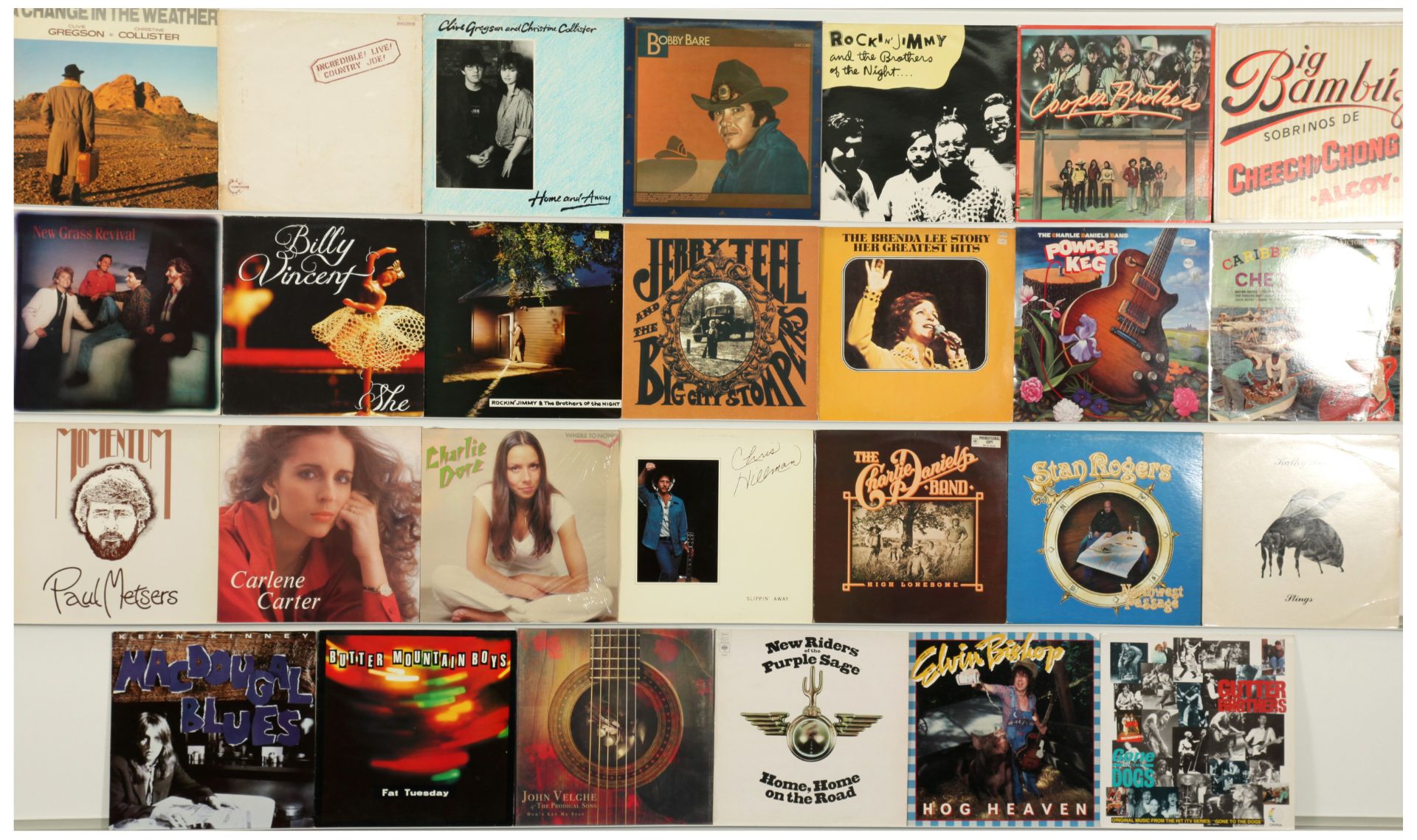 Folk/Country/World LPs