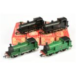 Hornby Dublo 2-rail group of 0-6-0 Steam Tank Locomotives comprising of 