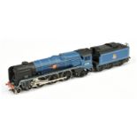 Wrenn repainted West Country Class Steam Locomotive as BR blue lined blue No. 35005 "Canadian Pac...