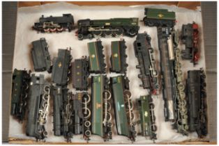 Hornby & Similar mixed group of 2&3-rail HO & OO Gauge Steam Locomotives