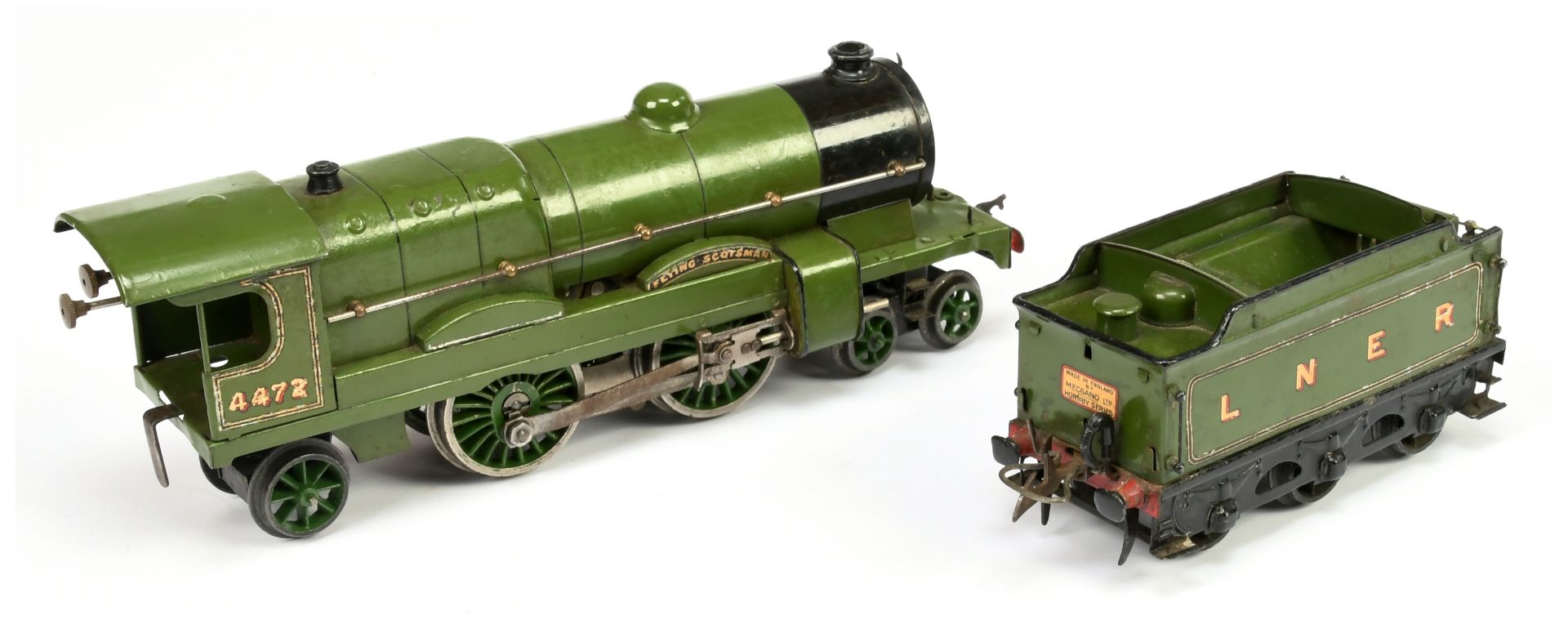 Hornby O 3C 4-4-2 Loco and Tender LNER Green "Flying Scotsman" - Image 2 of 2
