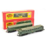 Hornby Dublo 2-rail pair of Diesel Locomotives comprising of 