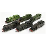 Hornby Dublo 3-rail group of 0-6-2 N2 Class Steam Locomotives comprising of 