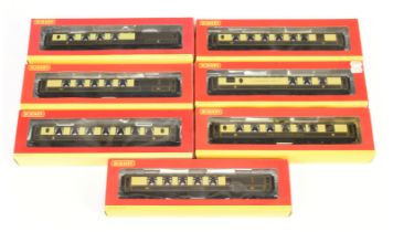 Hornby China OO Group of 7x Pullman Coaches.