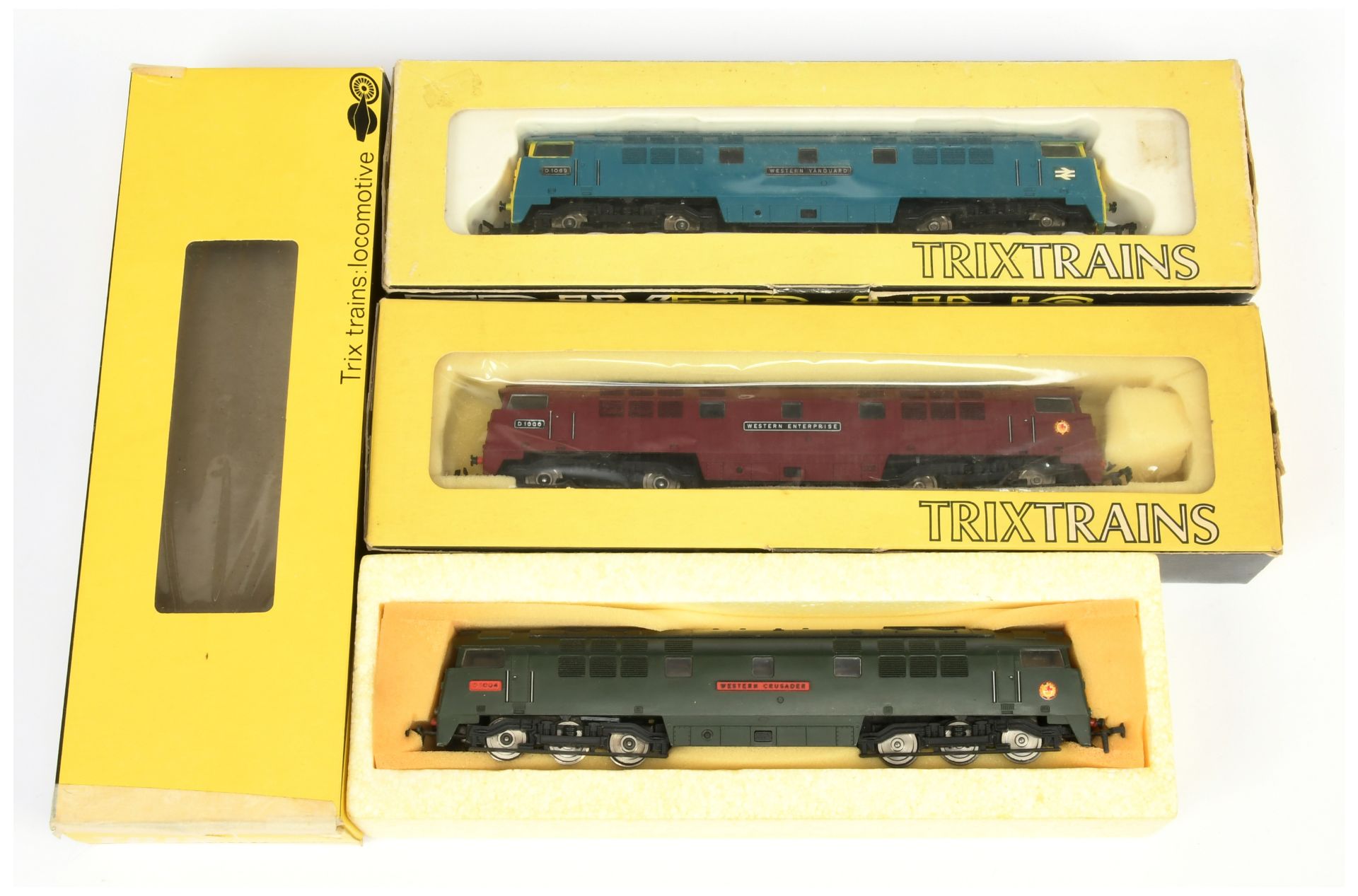 Trix Trains OO Group of 3x Class 52 Western Diesel Loco's.