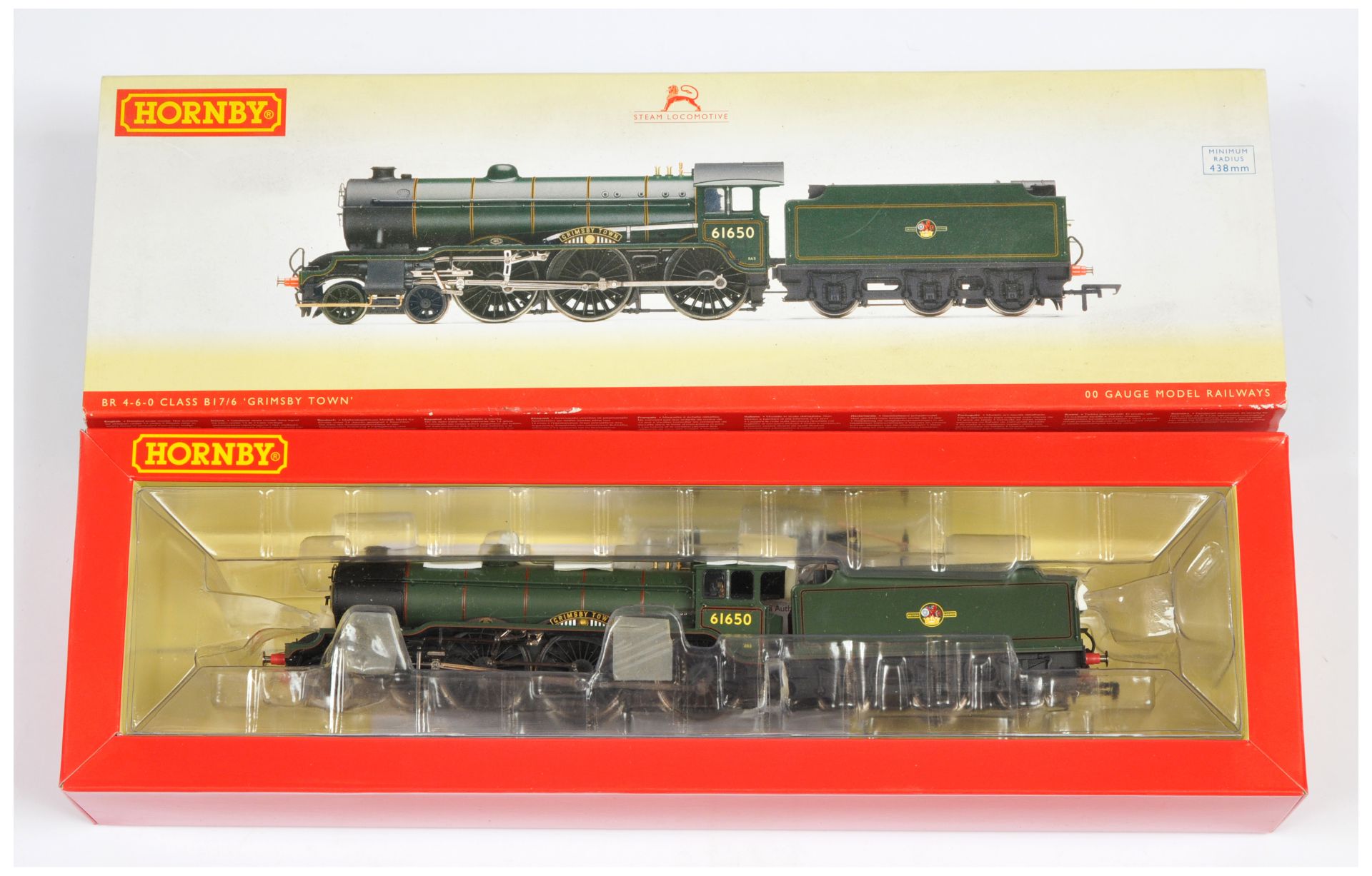 Hornby China OO R2922 BR Green 4-6-0 Grimsby Town 61650