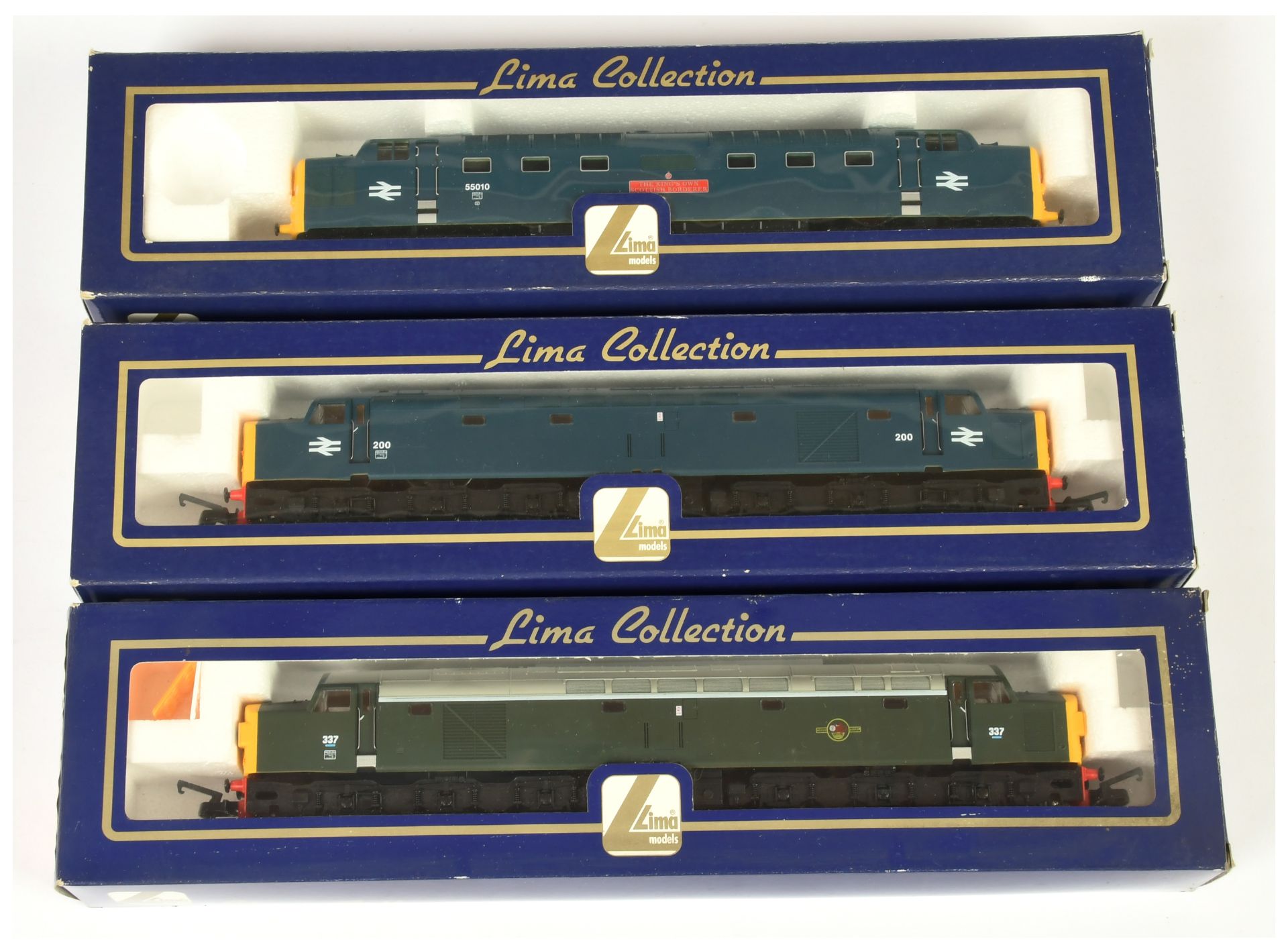 Lima OO Group of 3x BR Class 40 & 55 Diesel Loco's.