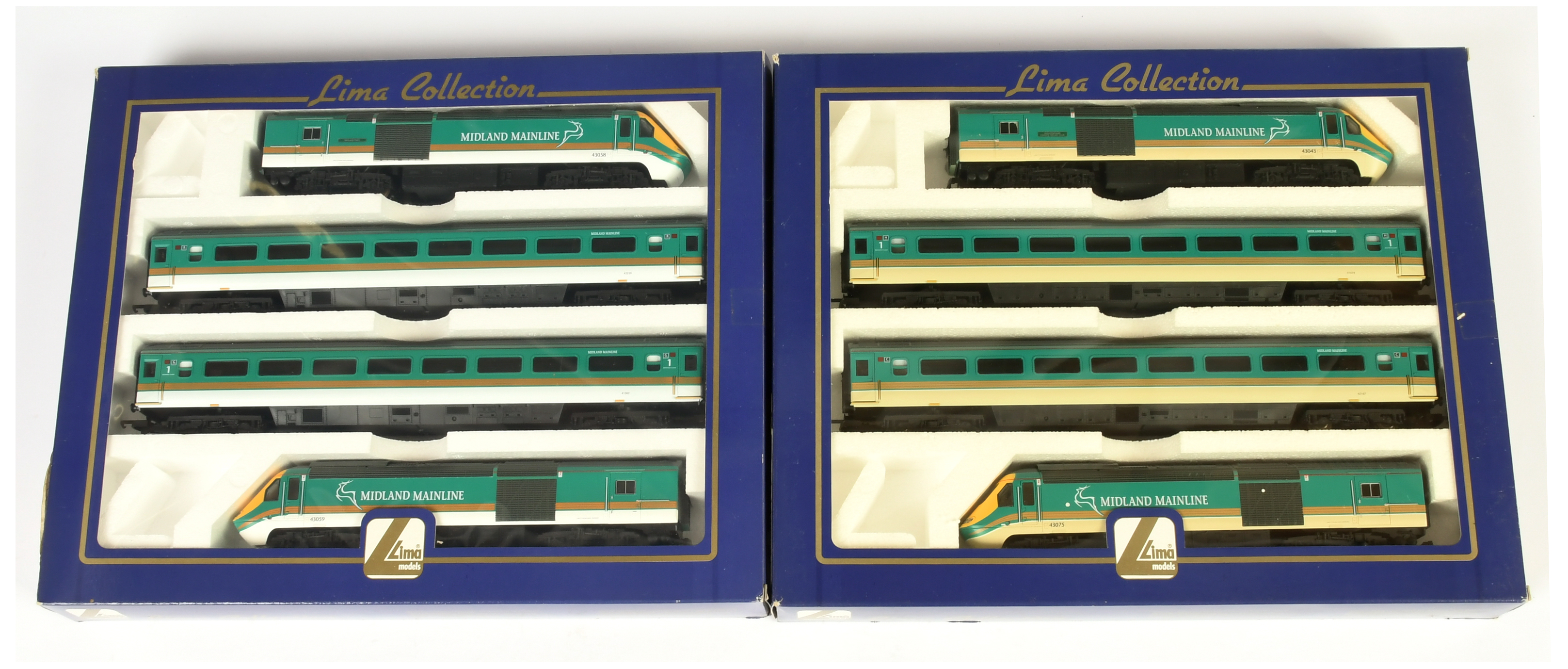 Lima OO Pair of Midland Mainline HST Train Packs.