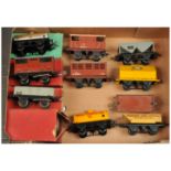 Hornby Trains O Gauge Group of boxed & unboxed wagons. 