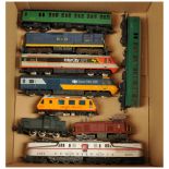 Rivarossi & Similar mixed group of 2&3-rail HO & OO Gauge Diesel Locomotives and other similar it...
