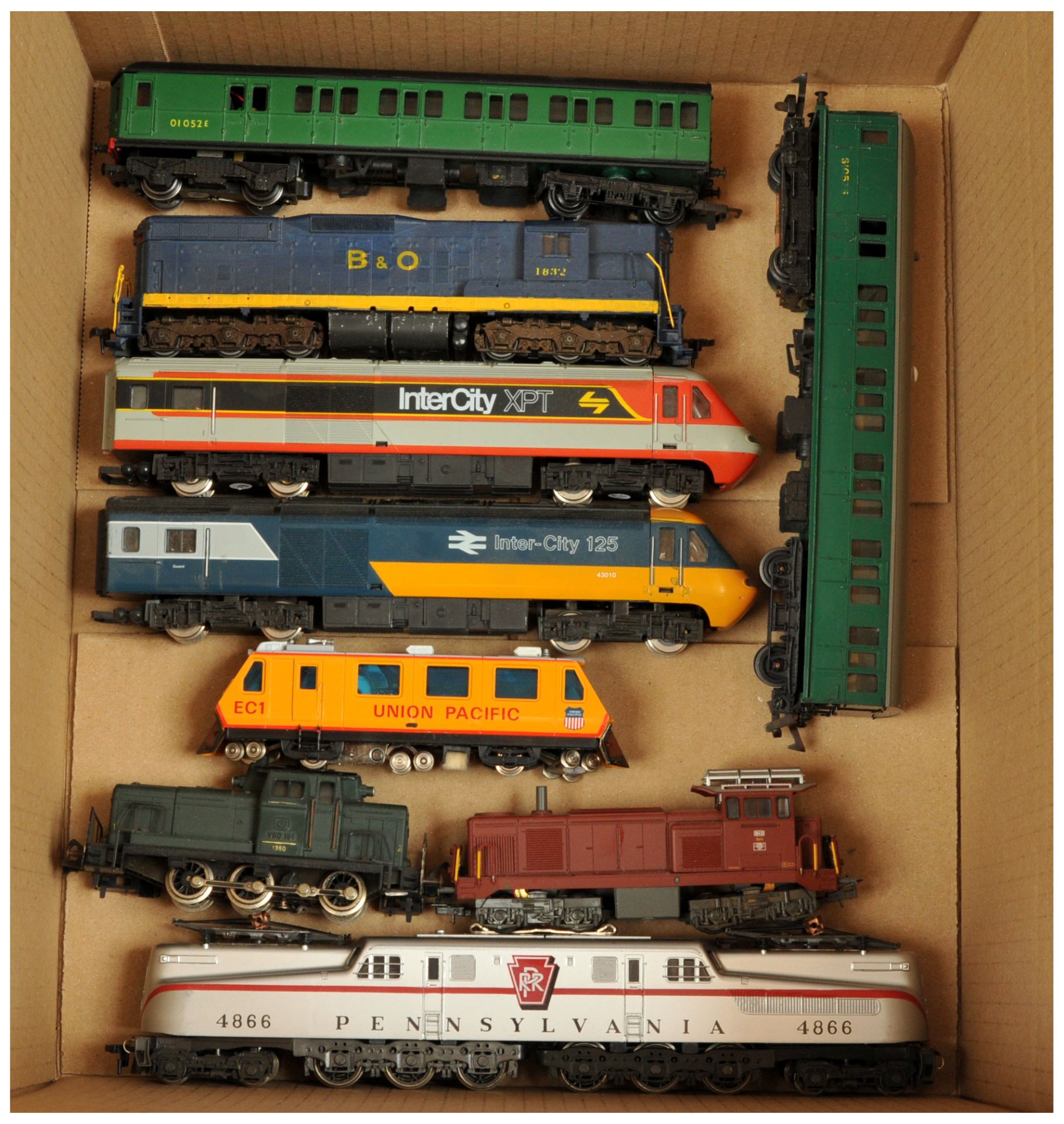 Rivarossi & Similar mixed group of 2&3-rail HO & OO Gauge Diesel Locomotives and other similar it...