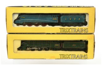 Trix Trains OO Pair of A4 boxed loco's.