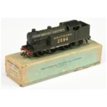 Hornby Dublo 3-rail Post-War EDL7 0-6-2 Southern N2 Class Steam Locomotive No. 2594 finished in o...