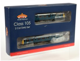 Bachmann OO 31-535 BR Blue Class 105 2-Car DMU Set.