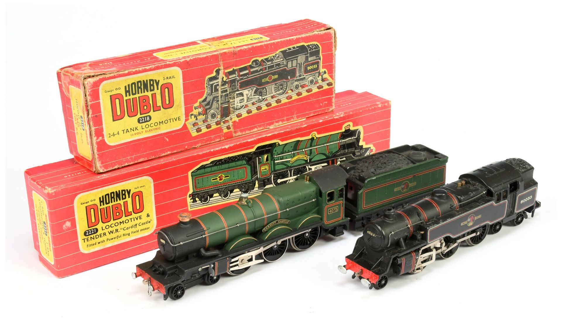 Hornby Dublo 2-rail pair of Steam Locomotives comprising of 