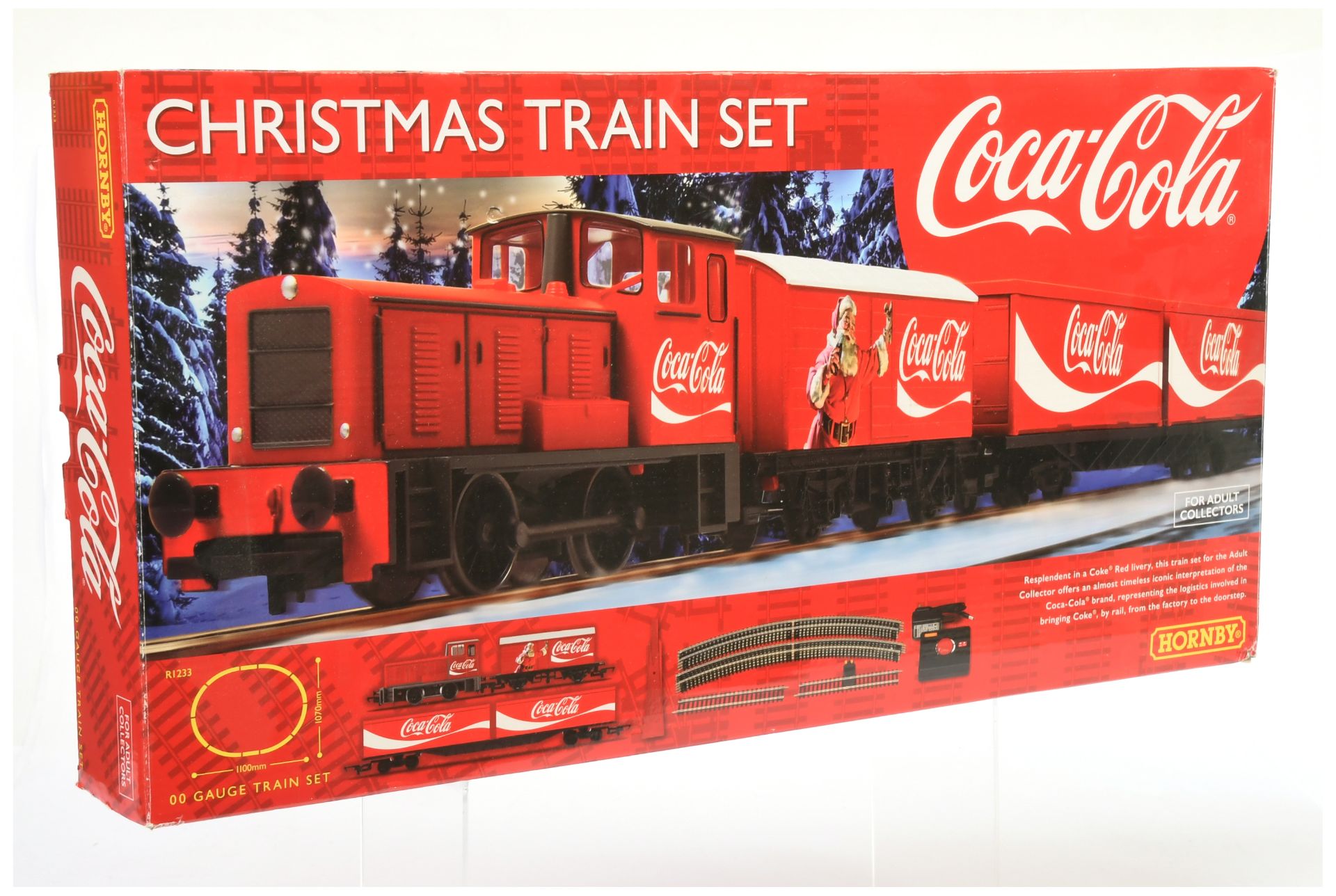 Hornby R1233 Coca Cola Christmas Train Set. 