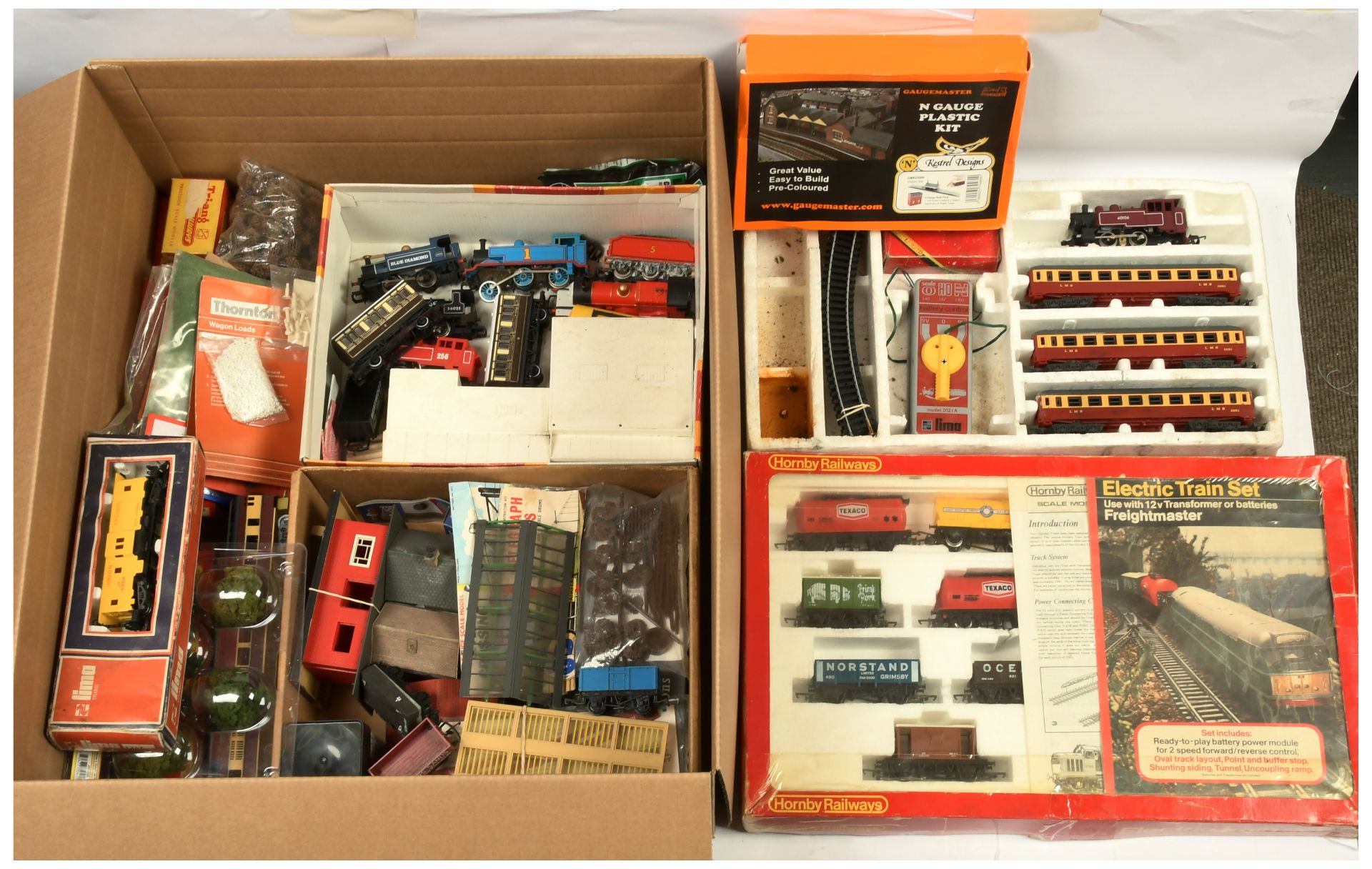 Hornby, Lima, Gaugemaster & others, loco's, rolling stock & other items. 