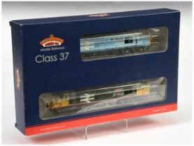 Bachmann OO Gauge 32-381T (Special Edition) Co-Co Class 37 Diesel Locomotives comprising of Briti...