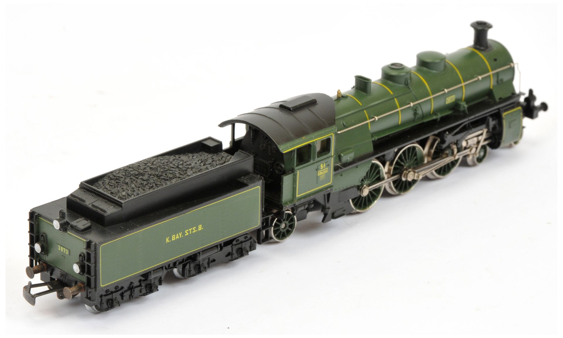 Marklin HO 8392 4-6-2 Green K.Bay.Sts.B 3673 Steam Loco. - Bild 2 aus 2