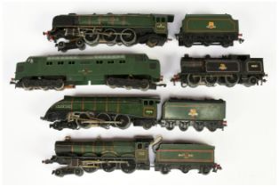 Hornby Dublo 2 & 3 Rail unboxed loco's.