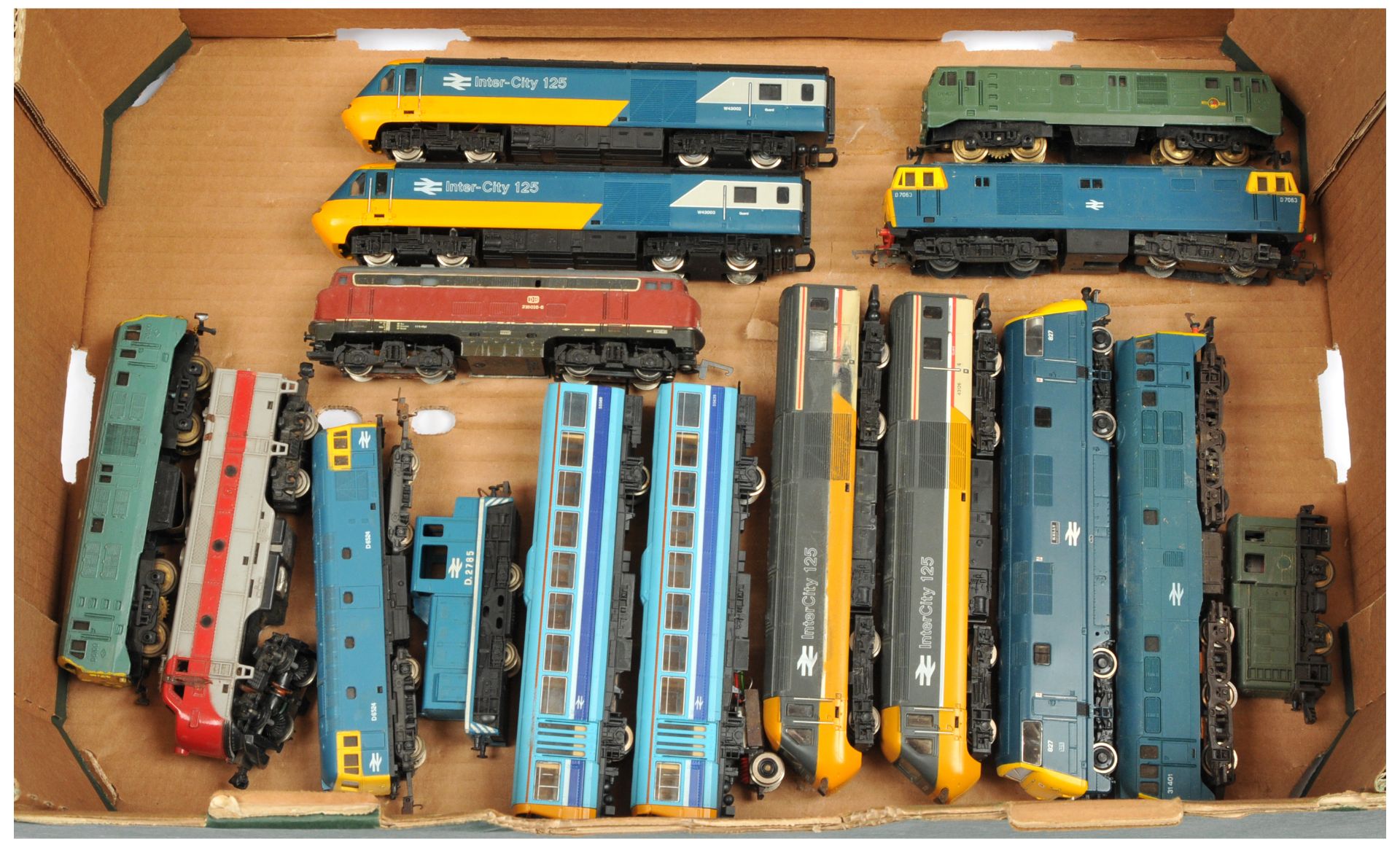Hornby & Similar mixed group of OO & HO Gauge Diesel Locomotives and similar items 