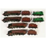 Hornby Dublo 2&3-rail group of BR and LMS Steam Locomotives 
