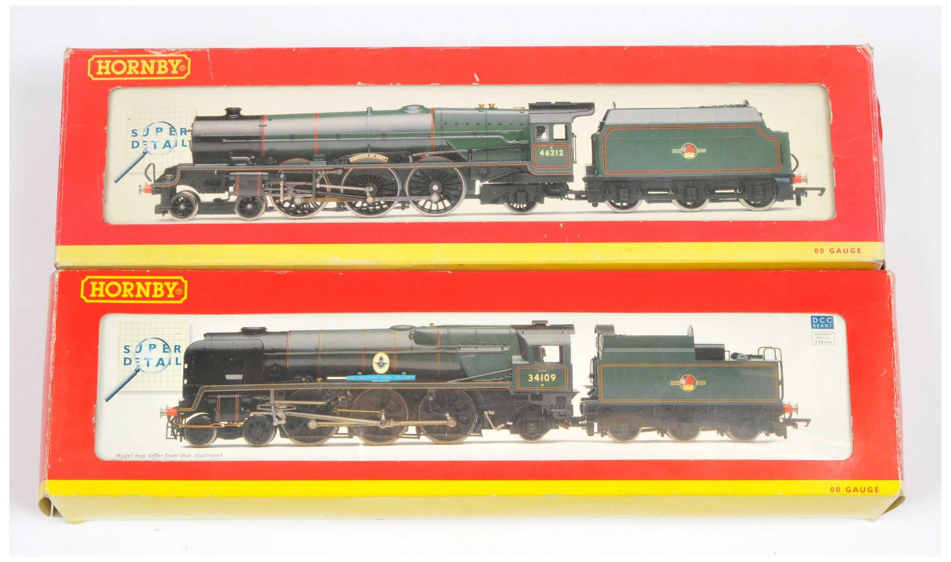 Hornby China OO Pair BR Green Steam Loco's R2314 & R2606