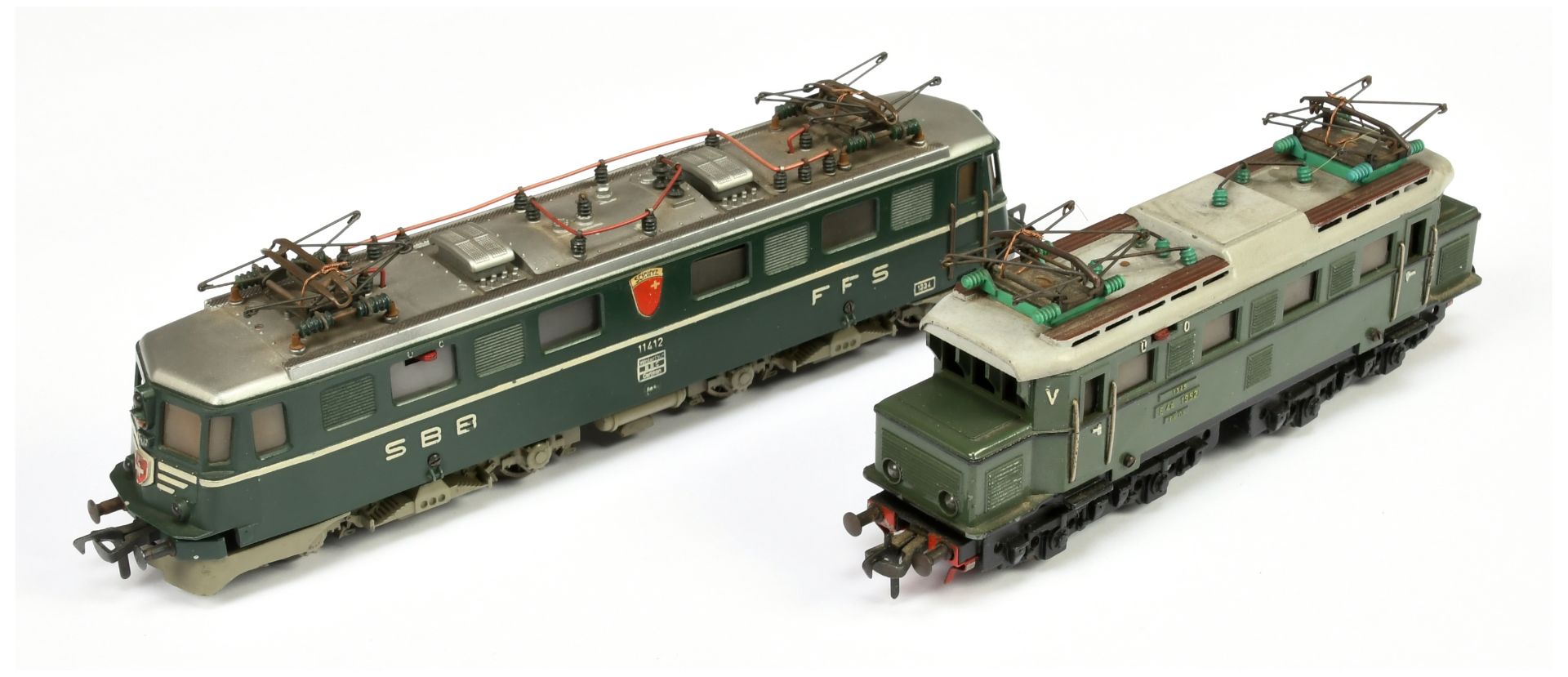 Fleischmann Ho Gauge pair of Diesel Locomotives  