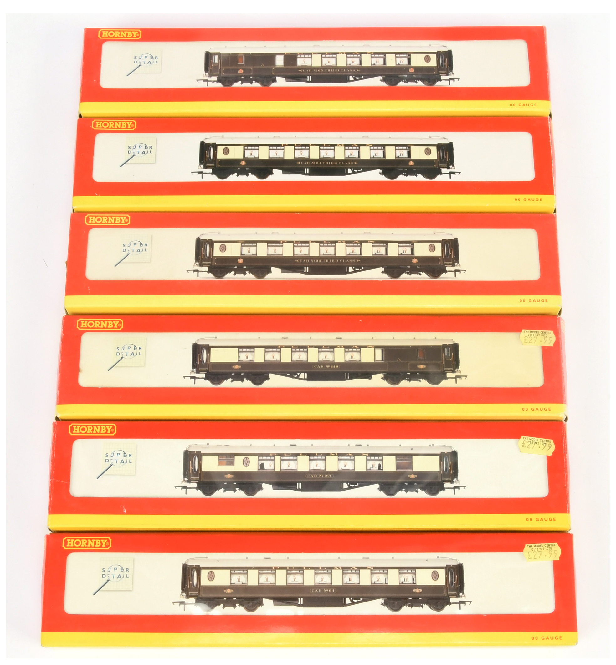 Hornby China OO Group of 6x Pullman Cars.