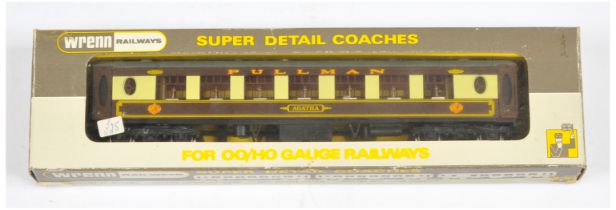 Wrenn W6002AG brown and cream Pullman 1st Parlour Car "Agatha" with white tables