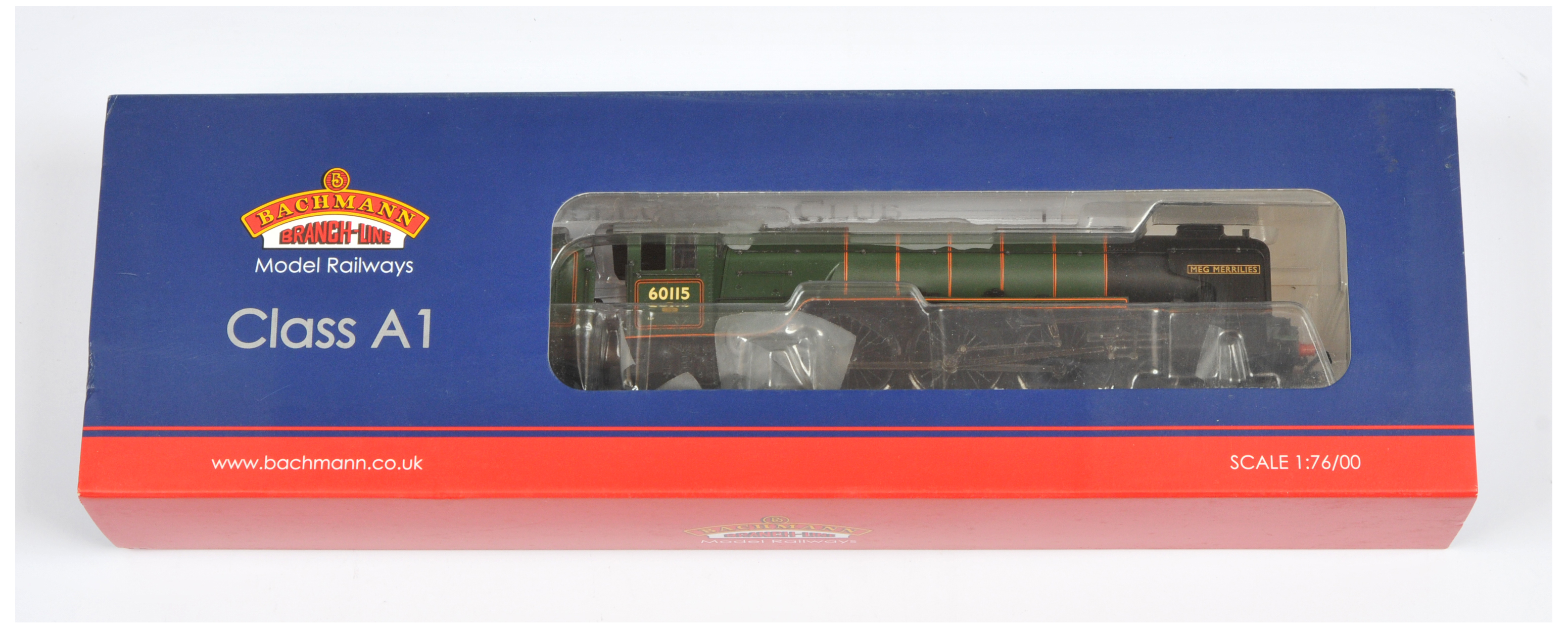 Bachmann OO Gauge 32-558 4-6-2 BR A1 Class Steam Locomotive No. 60115 "Meg Merrilies" 