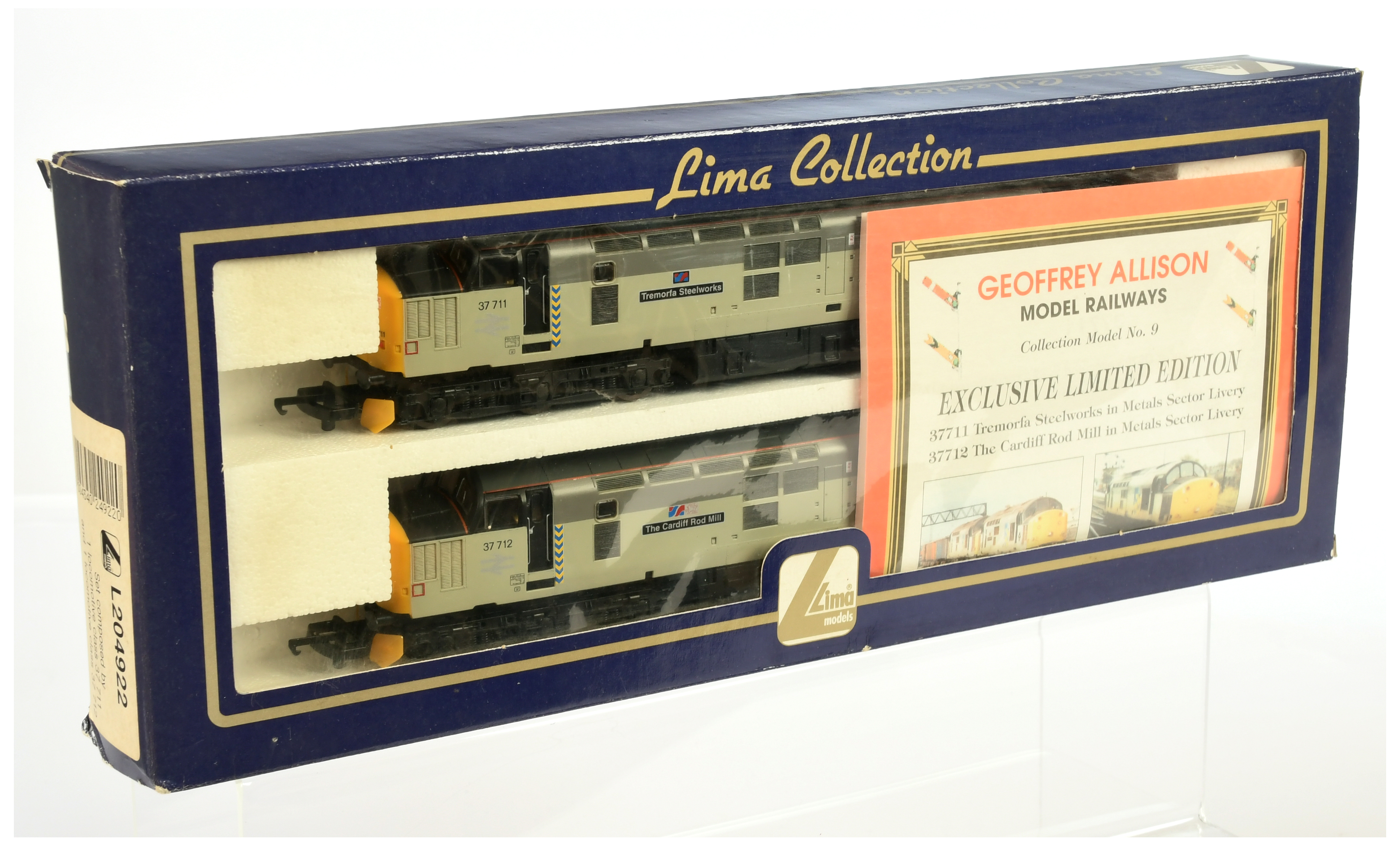 Lima OO L204922 Ltd Edition Class 37 Set. 