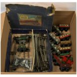 Hornby O Gauge Train Set + other rolling stock.