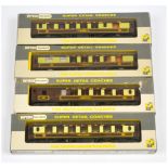 Wrenn group of brown and cream Pullman Coaches to include 