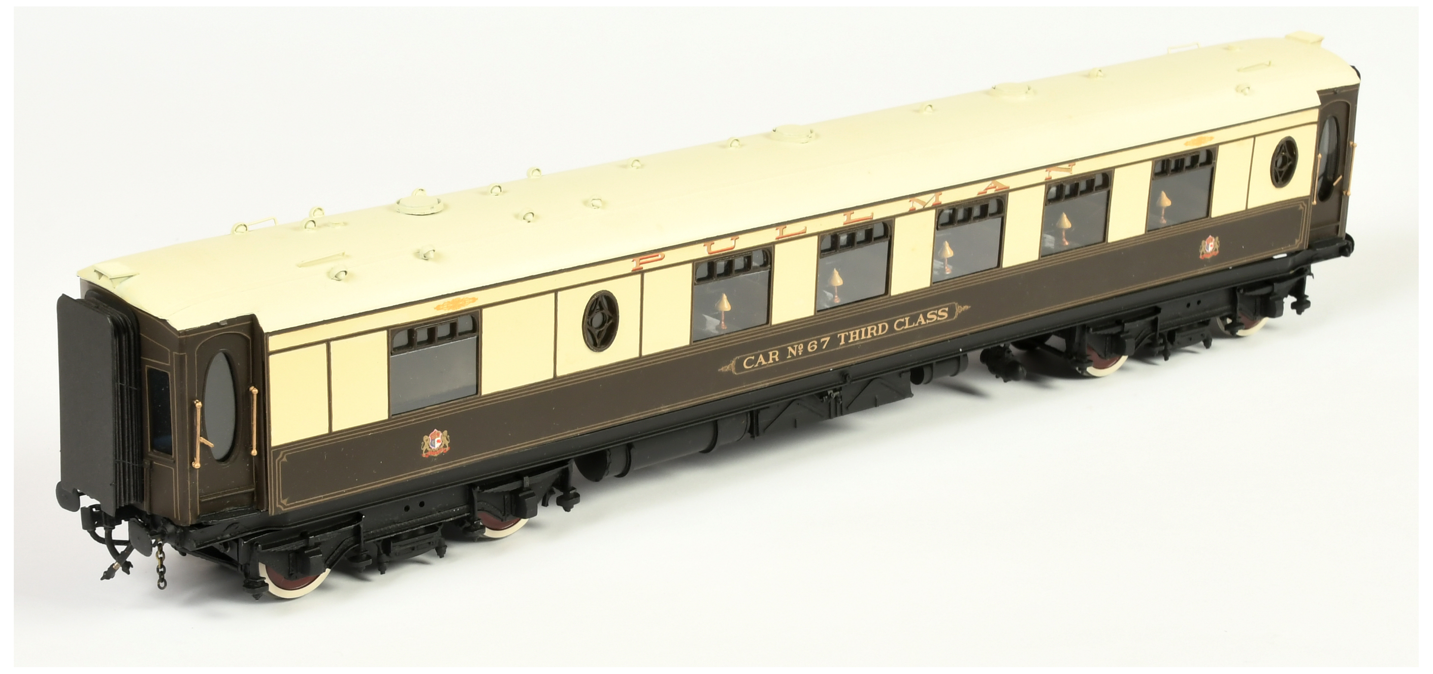 Westdale O Gauge Pullman Parlour / Kitchen Car No.67 3rd Class. 